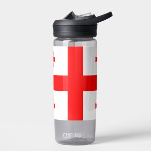 Waterfles met vlag van Georgië