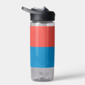 Waterfles met vlag van Kansas City, Missouri (Rechts)