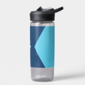 Waterfles met vlag van Minnesota, Verenigde Staten (Links)