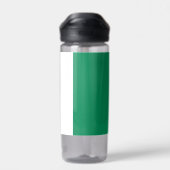 Waterfles met vlag van Nigeria (Achterkant)