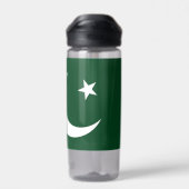 Waterfles met vlag van Pakistan (Achterkant)