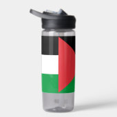 Waterfles met vlag van Palestina (Rechts)