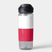 Waterfles met vlag van Polen (Achterkant)