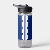 Waterfles met vlag van Quebec City (Rechts)