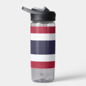 Waterfles met vlag van Thailand (Rechts)