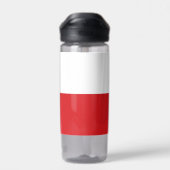 Waterfles met vlag van Tsjechië (Achterkant)