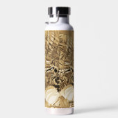 Waterfles met wilde Sepia Luipaard (Rechts)