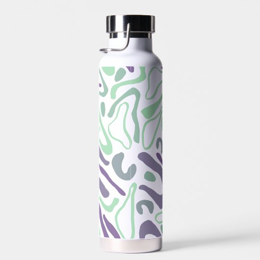 Waterfles: Modern ontwerp (Mint) Waterfles (Rechts)