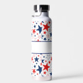 Waterfles Patriottische sterren Democraat (Rechts)