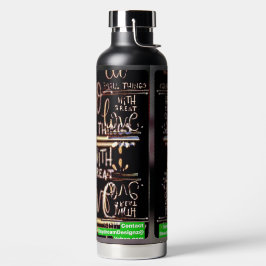 Waterfles - Prachtige kunst