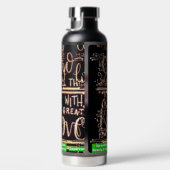 Waterfles - Prachtige kunst (Rechts)