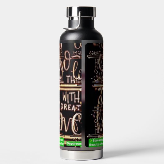 Waterfles - Prachtige kunst (Rechts)