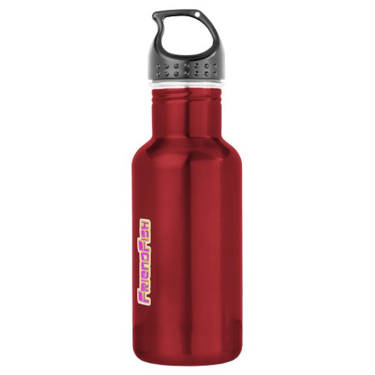 Waterfles - Puff Waterfles (Achterkant)