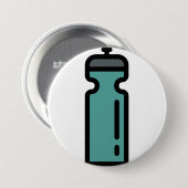waterfles ronde button 7,6 cm (Voorkant /achterkant)