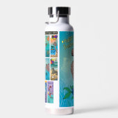 Waterfles - Schildpad zwemmen - Buellton.Art (Rechts)