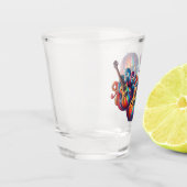 Waterfles Shot Glas (Links)