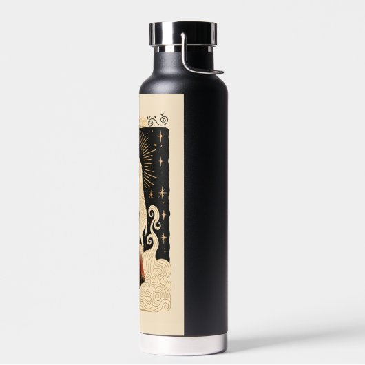 Waterfles Steenbok Celestial Zodiac Art (Links)