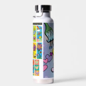 Waterfles - TheARTing Flowers - Buelton.Art (Rechts)