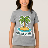 Waterfles Tri-Blend Shirt (Voorkant)