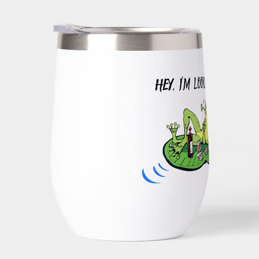 Waterfles Valentijnsdag Funny Love Kiss Frog (Rechts)