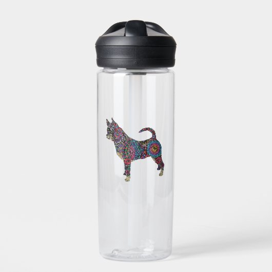 Waterfles voor Chihuahua-liefhebbers (Voorkant)