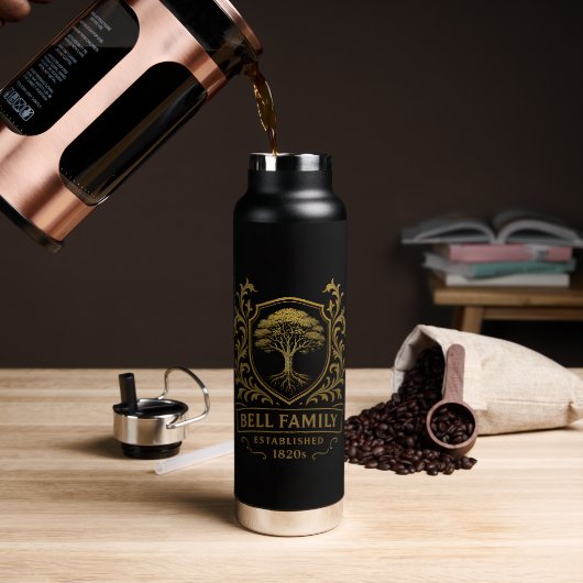 Waterfles voor de familie Bell (Koffie)