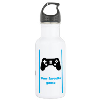 Waterfles voor games.