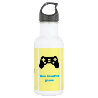 Waterfles voor games. waterfles