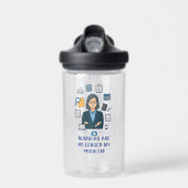 Waterfles voor Gepensioneerde Accountant Grappig C (Voorkant)