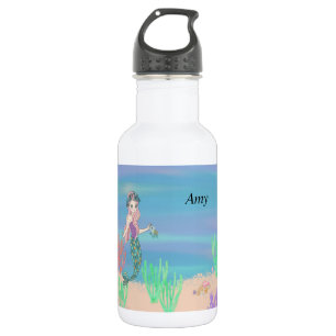 Waterfles voor kind met zeemeermin