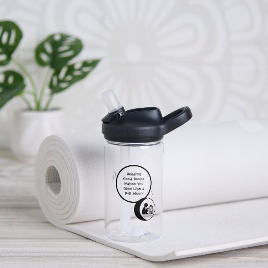Waterfles voor kinderen die lezen (Yoga (Gedraaid)  )