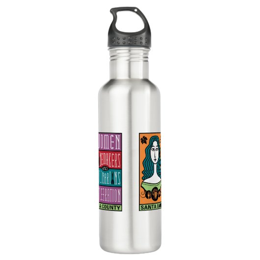 Waterfles - WWCC van Santa Barbara County (Achterkant)