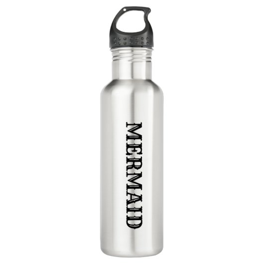 Waterfles "Zeemeermin" Waterfles (Voorkant)