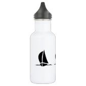 Waterfles zeilboten waterfles (Links)