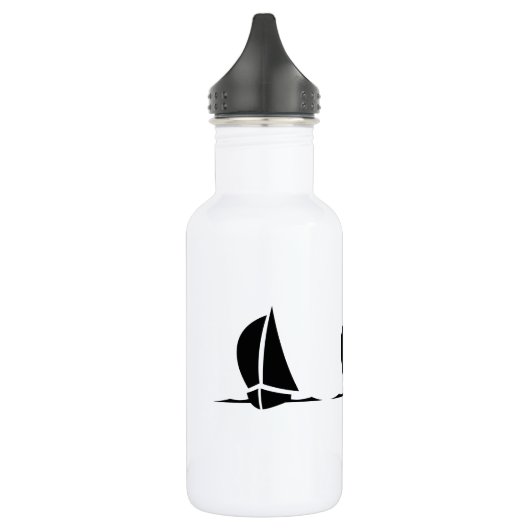 Waterfles zeilboten waterfles (Links)