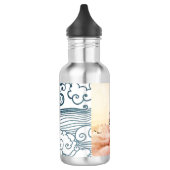 Waterflesje (18 oz), roestvrijstalen CLOUDS Waterfles (Links)