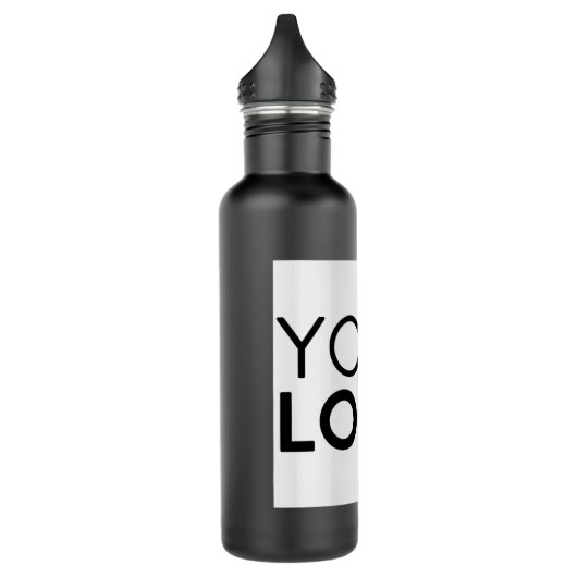 Waterflesje (24 oz) - Matte Black Waterfles (Links)