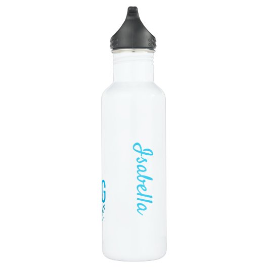 Waterflesje Afbeelding blauwe ijsturquoise Waterfles (Rechts)