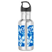 Waterflesje ALOHA HAWAII (BLUES) Waterfles (Achterkant)