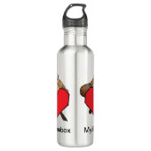 Waterflesje Bowser Waterfles (Voorkant)