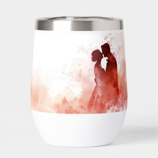 Waterflesje - bruiloft Jubileum (Achterkant)