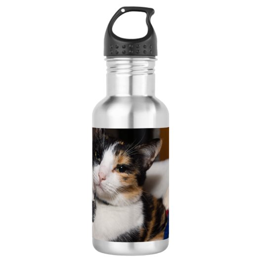 Waterflesje Calico en Snowmen Waterfles (Voorkant)