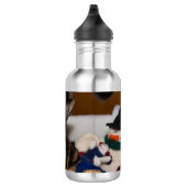 Waterflesje Calico en Snowmen Waterfles (Rechts)