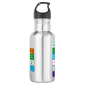 Waterflesje chemie leraar waterfles (Voorkant)