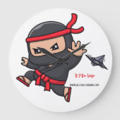 Waterflesje Grote Klok (Voorkant)