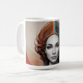 Waterflesje Koffiemok (Voorkant links)