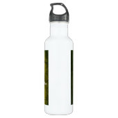 Waterflesje met een milde reflectie waterfles (Achterkant)