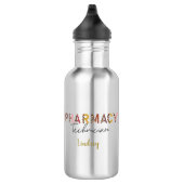 Waterflesje met speciale farmacie-technicus waterfles  (Rechts)