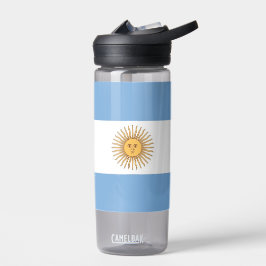 Waterflesje met vlag van Argentinië Waterfles