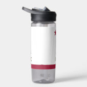 Waterflesje met vlag van Californië, VS Waterfles (Rechts)